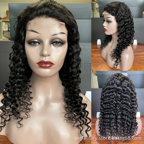 wholesale lace wig human hair wigs 100 human hair vendors, cuticle aligned hair curly lace closure wig